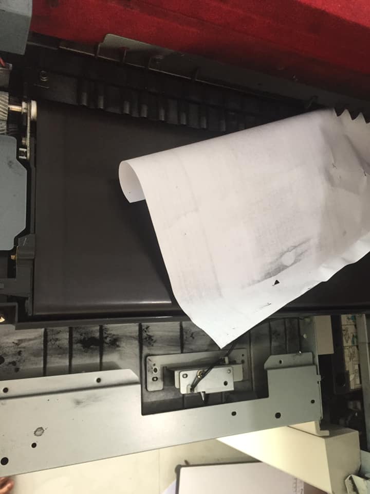 Sửa máy photo ricoh bị kẹt giấy khi photo mặt ngang