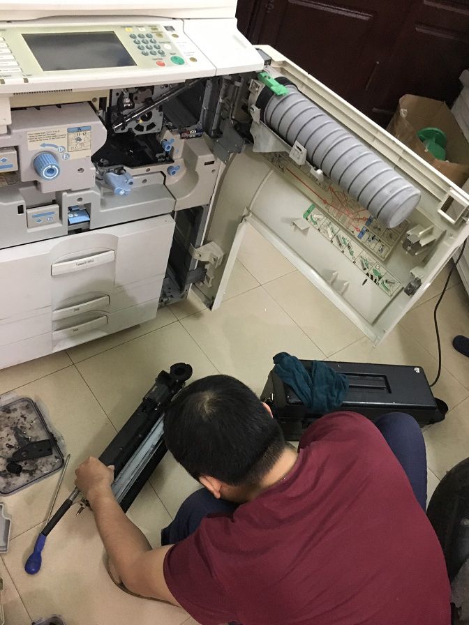 Sửa máy photocopy tại quận Long Biên