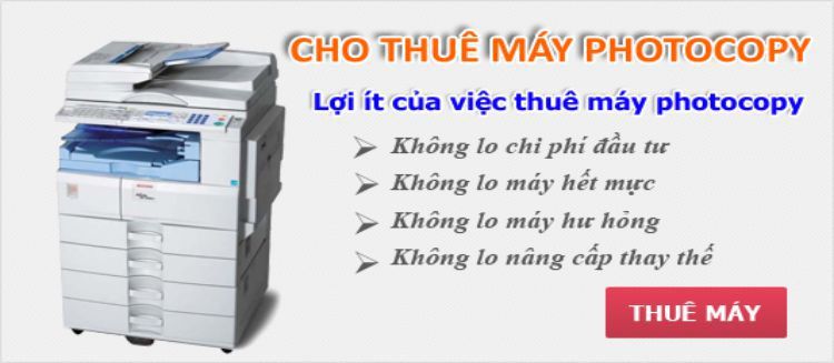 Cho thuê máy photocopy tại Nội Bài
