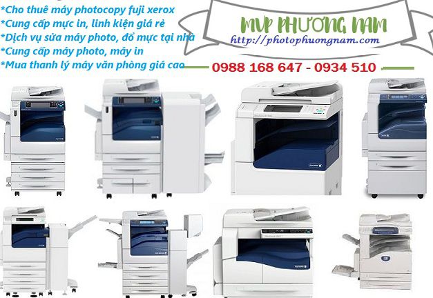 Cho thuê máy photocopy tại Ba Vì