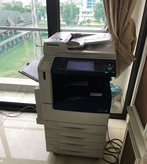 cho thuê máy photocopy  màu