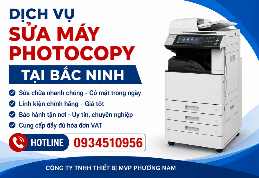 sửa máy photocopy tại bắc ninh