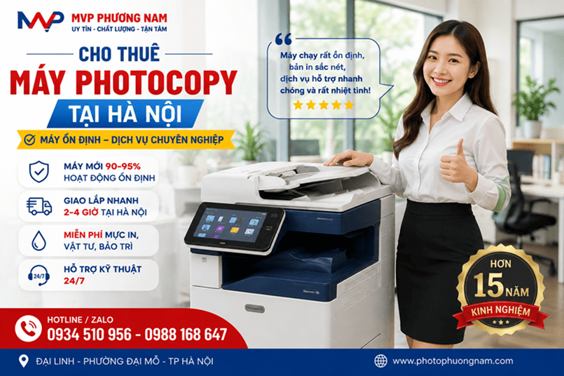 cho thuê máy photocopy tại hà nội