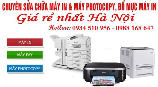 Sửa máy photocopy tại Mai Dịch