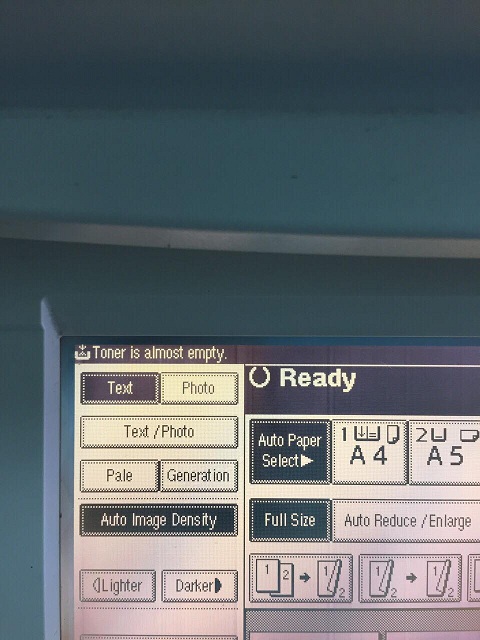Cách kiểm tra mực máy photocopy