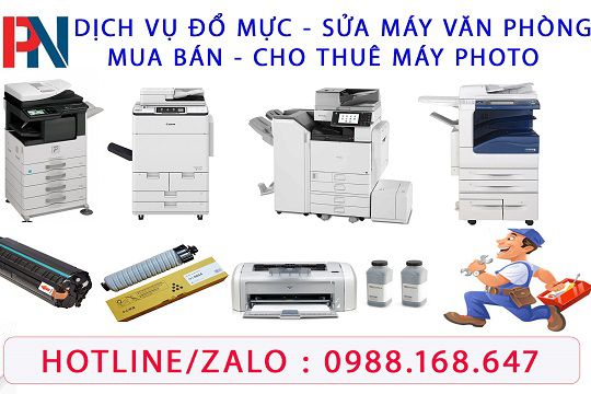 Đổ mực máy photocopy tại Văn Quán