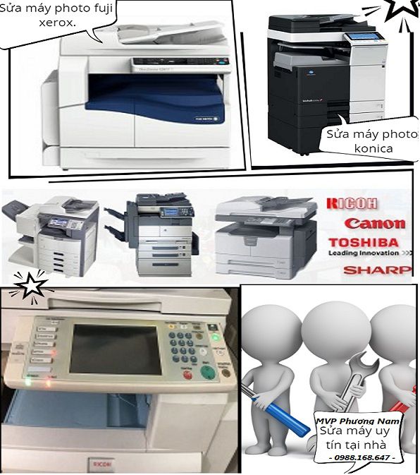 Sửa máy photocopy tại Vĩnh Phúc