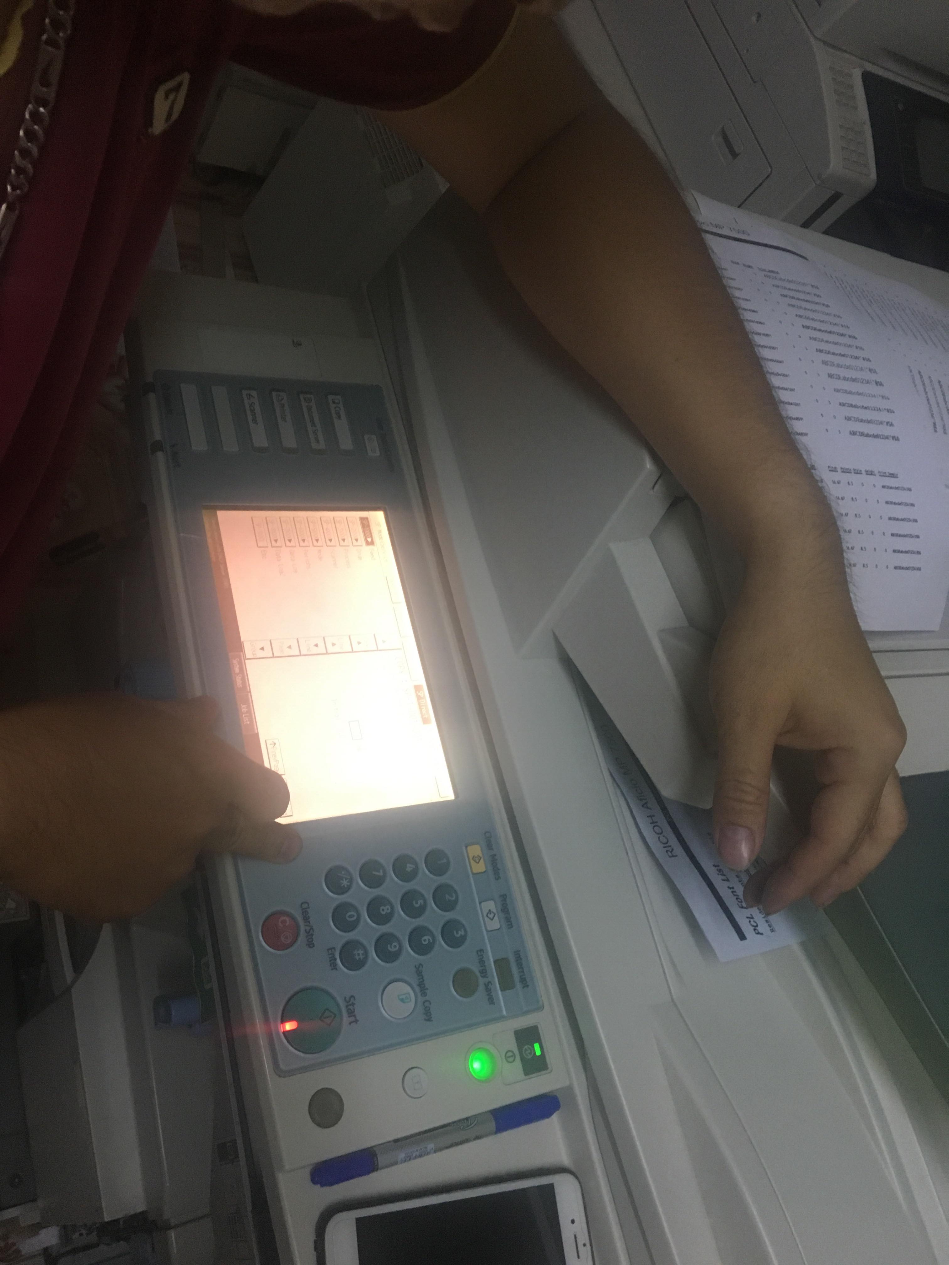 sửa máy photocopy ricoh