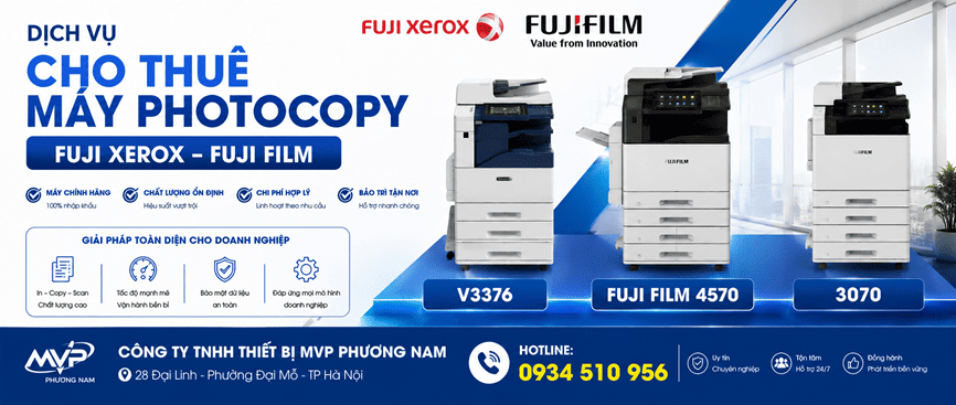 CHO THUÊ MÁY PHOTOCOPY MÀU