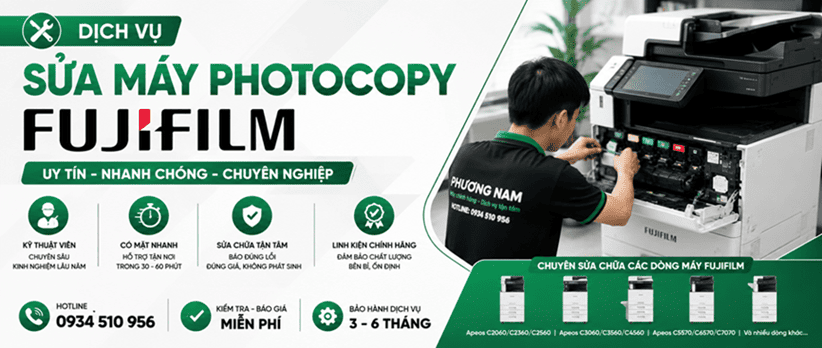 SỬA MÁY PHOTOCOPY FUJIFILM TẠI HÀ NỘI