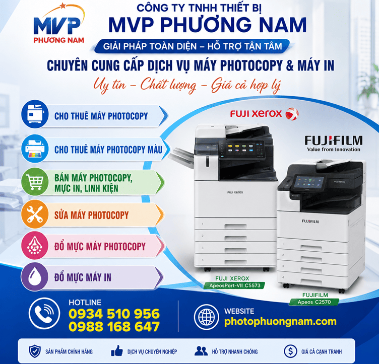 sửa máy photocopy fujifilm tại hà nội